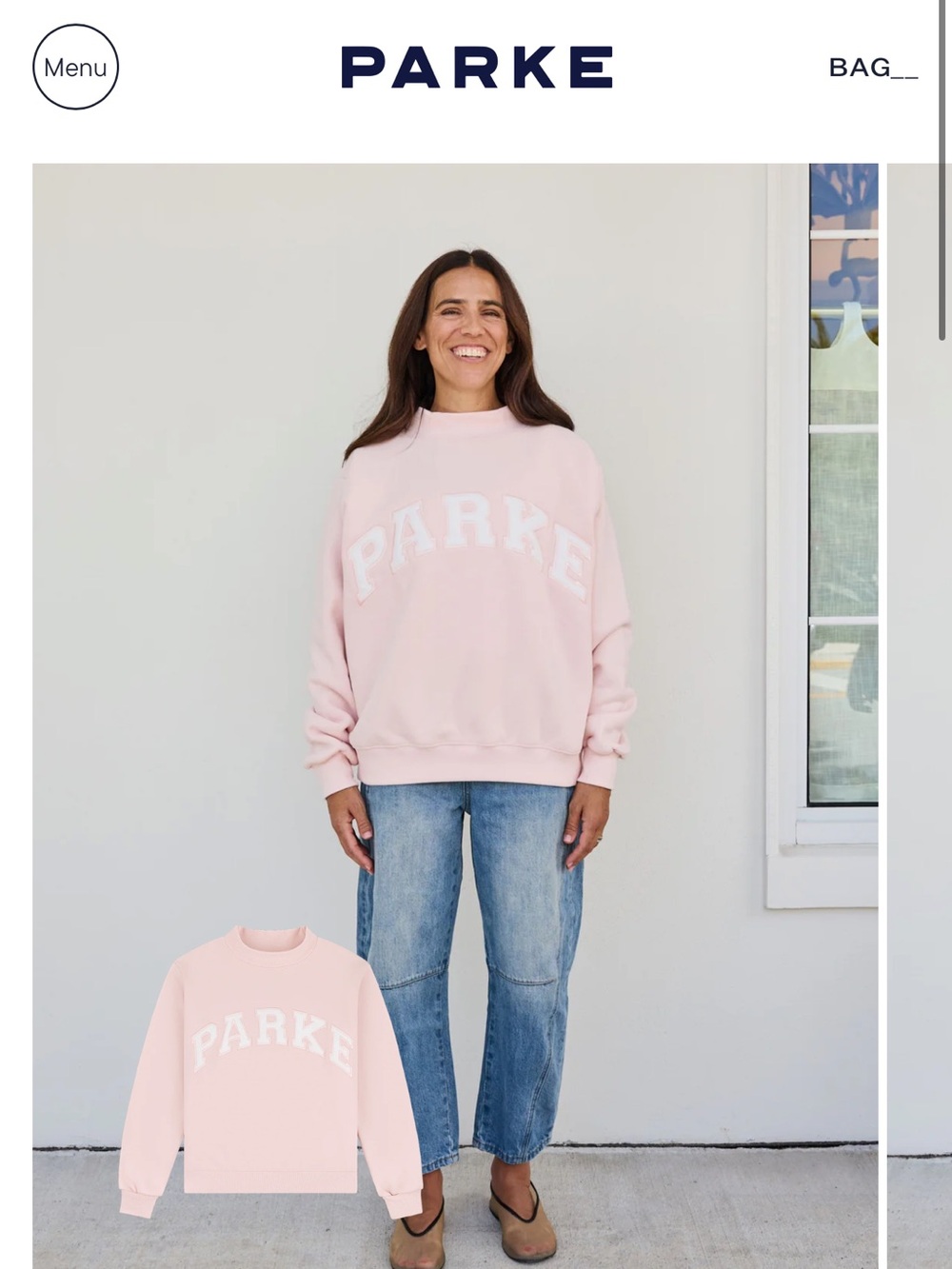 Parke Mockneck S/M Rose